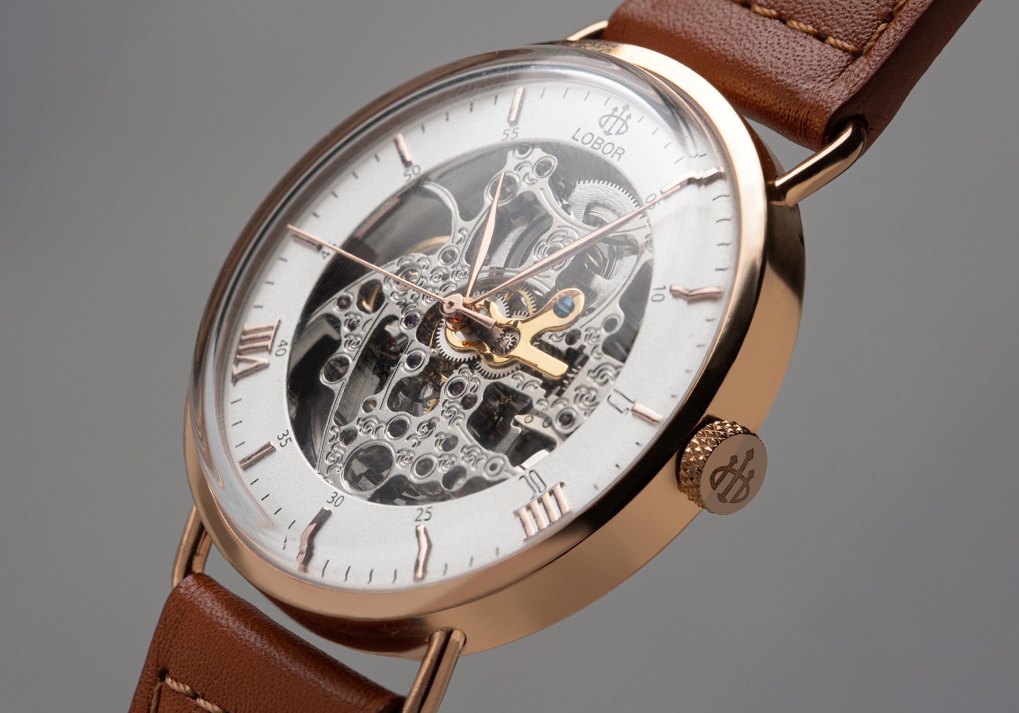【新品未使用】LOBOR 腕時計 PLANETARIUM BOWIE WHITE Planetarium Bowie | 鏤空機械錶| LOBOR Watches 台灣官方網站