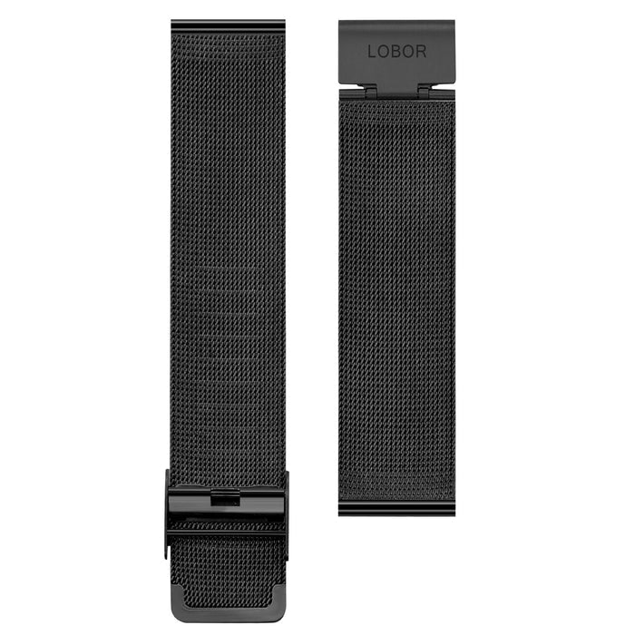 黑色不鏽鋼米蘭網帶